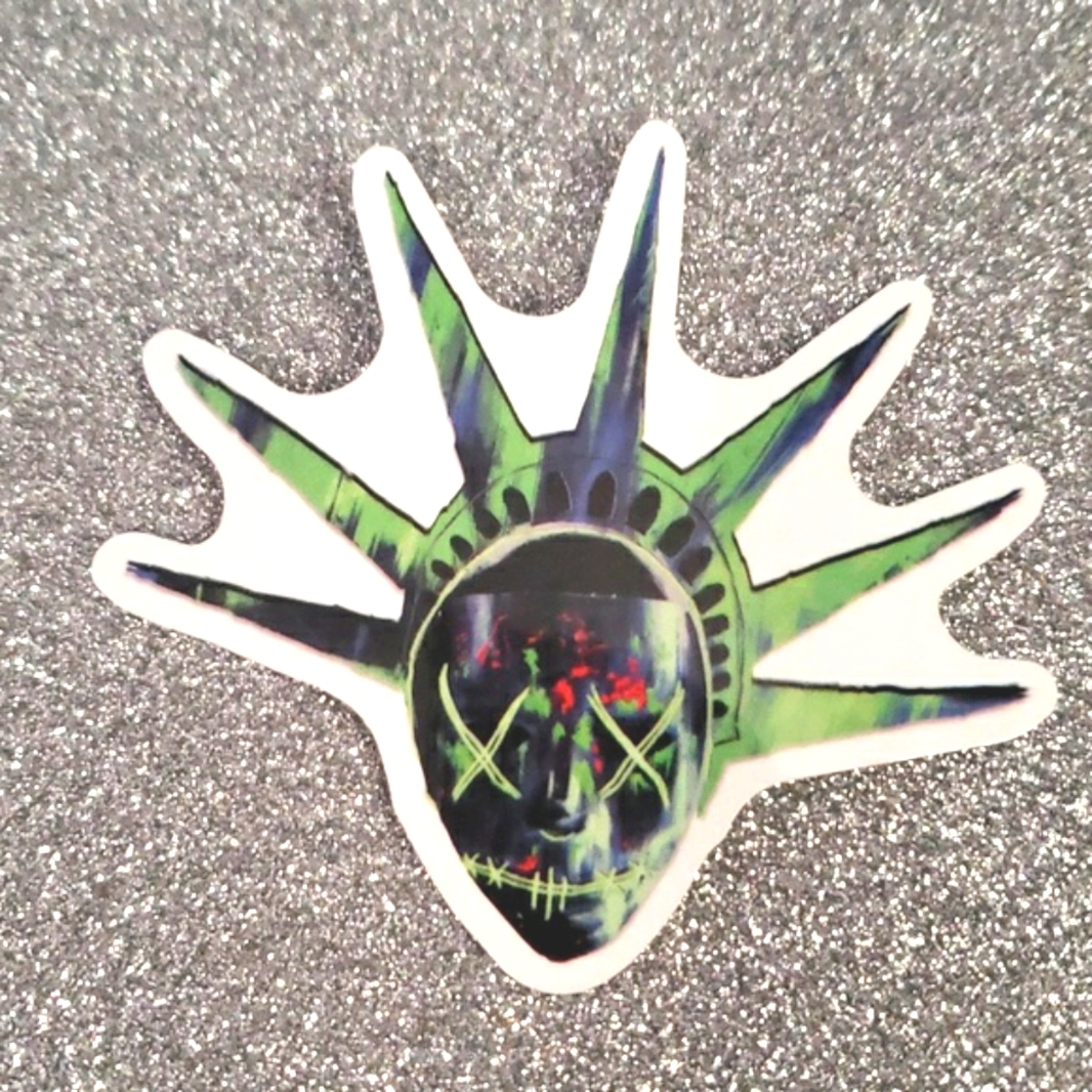 10/$10 HORROR MOVIE waterproof sticker Purge